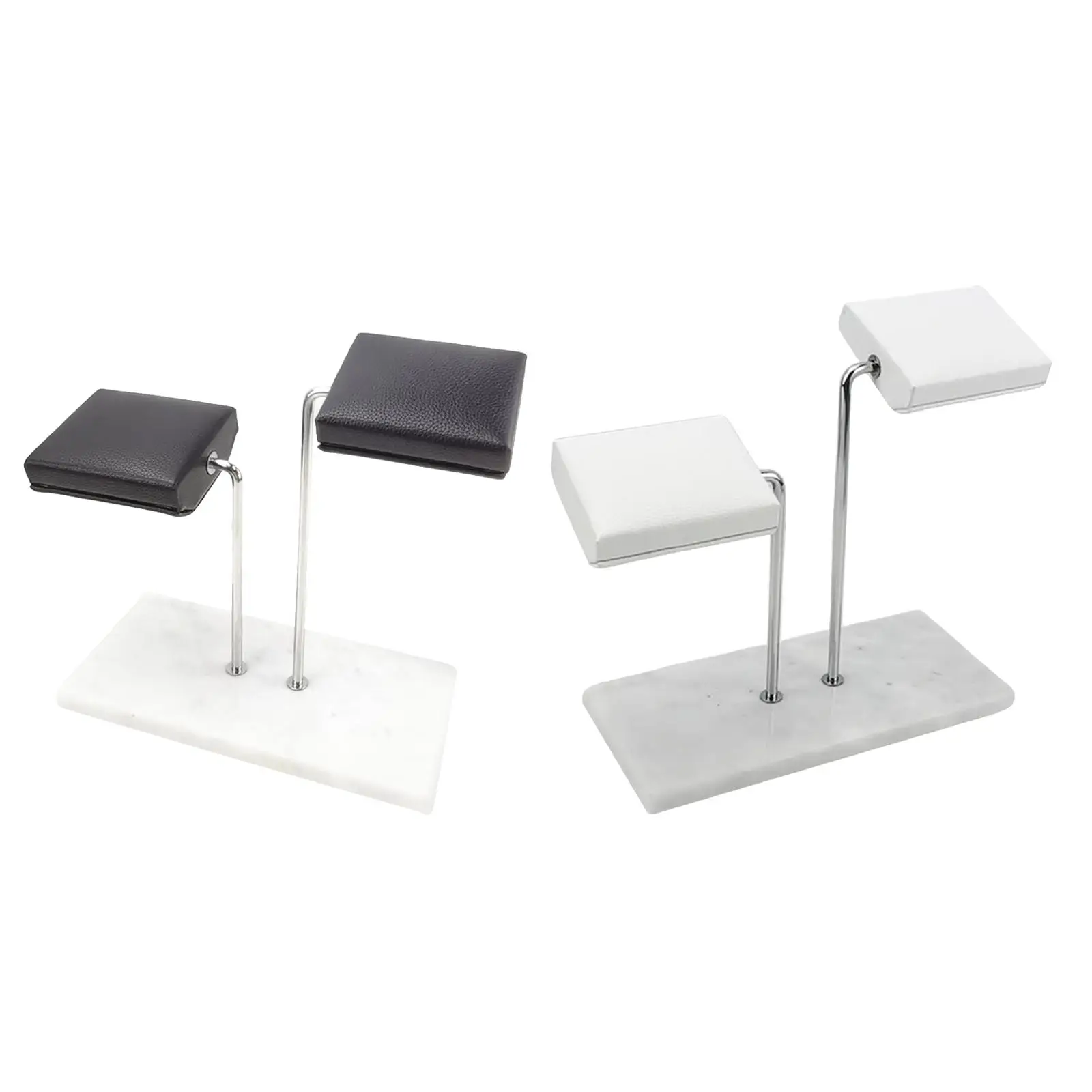 Luxury Watch Display Stand Jewelry Organizer Holder Countertop Vanity Top Jewelry Tower, Mens Gift, PU leather Holder Pillow
