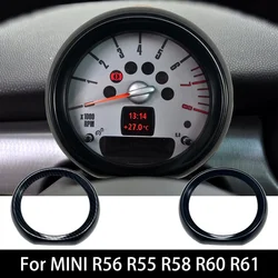 Gloss Black Interior Front Tachometer Cover Sticker Car-Styling Auto Interior Accessories For Mini Cooper R55 R56 R58 R60 R61
