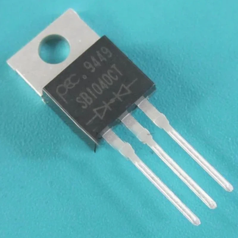 10PCS SB1040CT Schottky diode TO-220 40V10A New Original Brand Chip