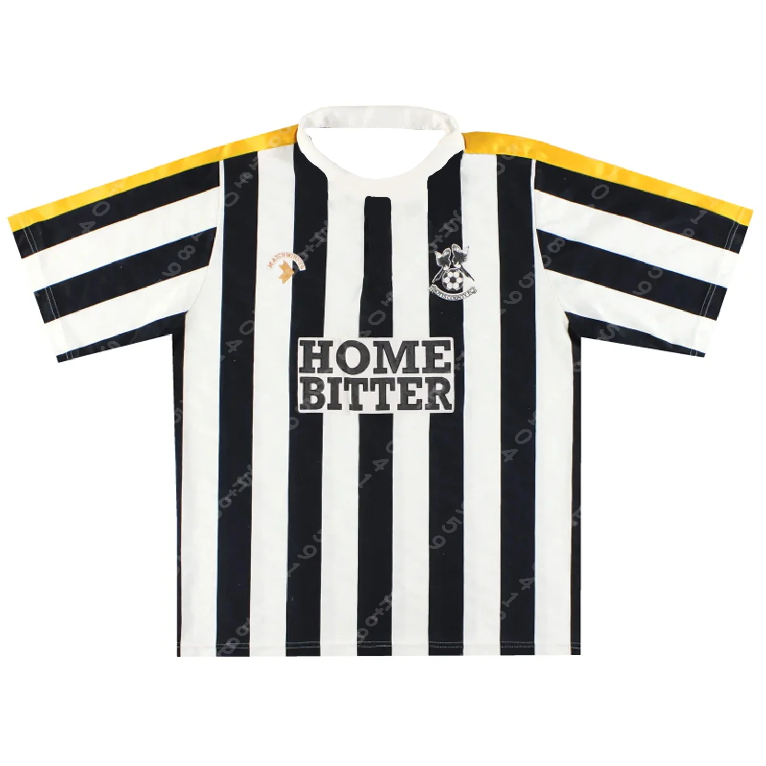 Vintage Style 1989-91 Notts County Home Shirt Football Jersey Man Women Sport Comfort T-Shirt Sport Kid/Adult 3D Fashion Tee