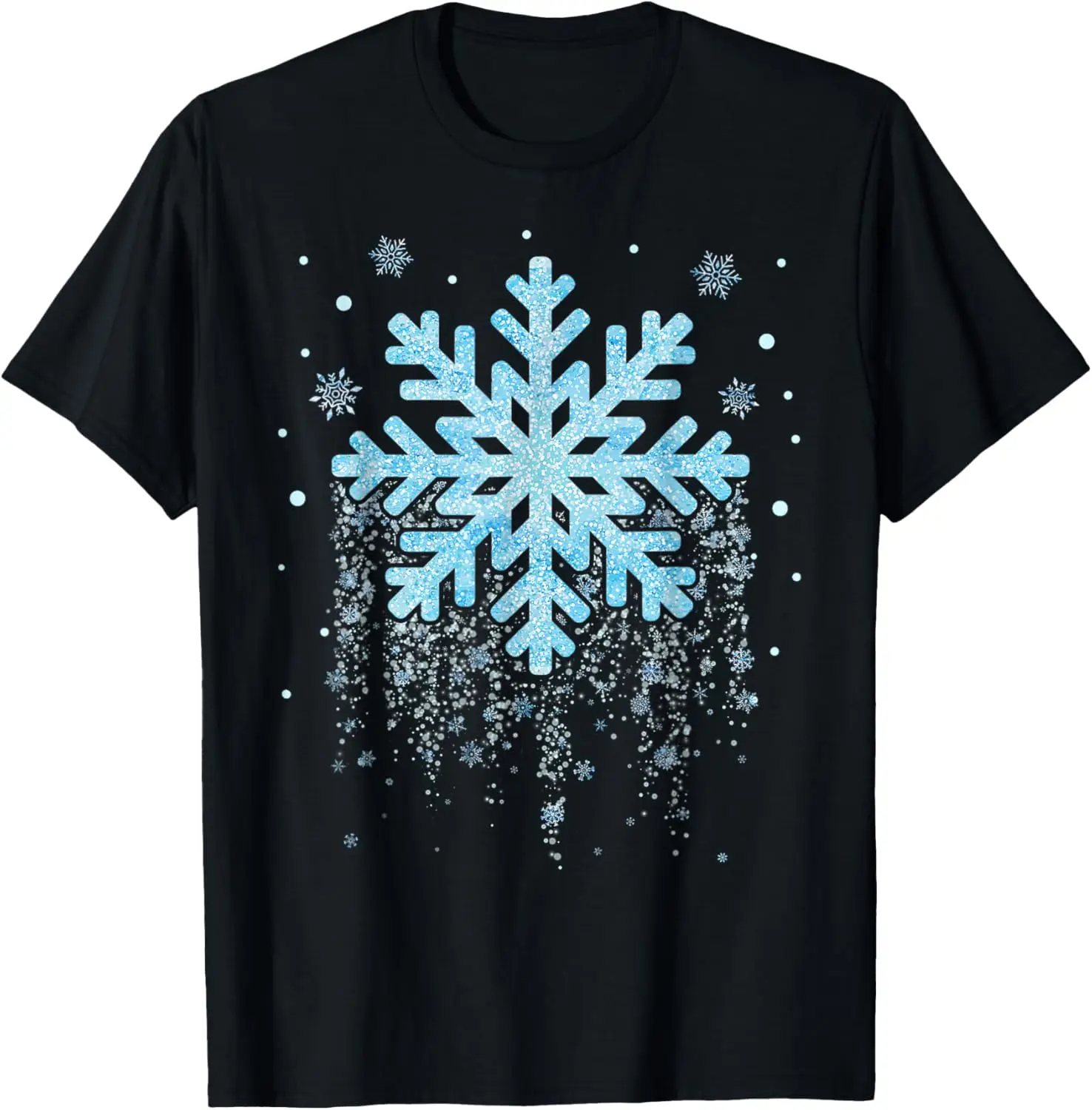 

Snowflake Costume Winter Christmas Matching Mens Womens Kids T-Shirt