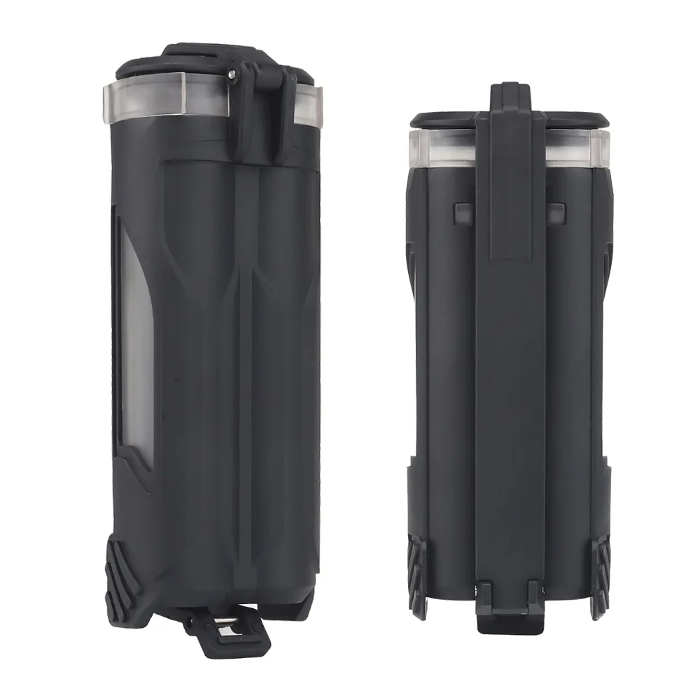 

Outdoor Battery Storage Box Double Hole 18650/AA/AAA/CR123 Batteries Carrying Case Waterproof MOLLE System Tactical Vest Gear