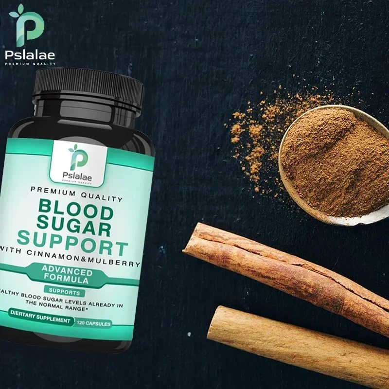 Blood Sugar Support - Controls Blood Sugar Levels, Supports Heart Health, Glucose Metabolism