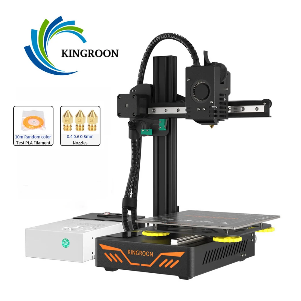 EasyThreed 미니 3D 프린터, 저소음 소형 3D 인쇄기, 빠른 가열, DIY 홈, PLA TP와 호환 가능, K7