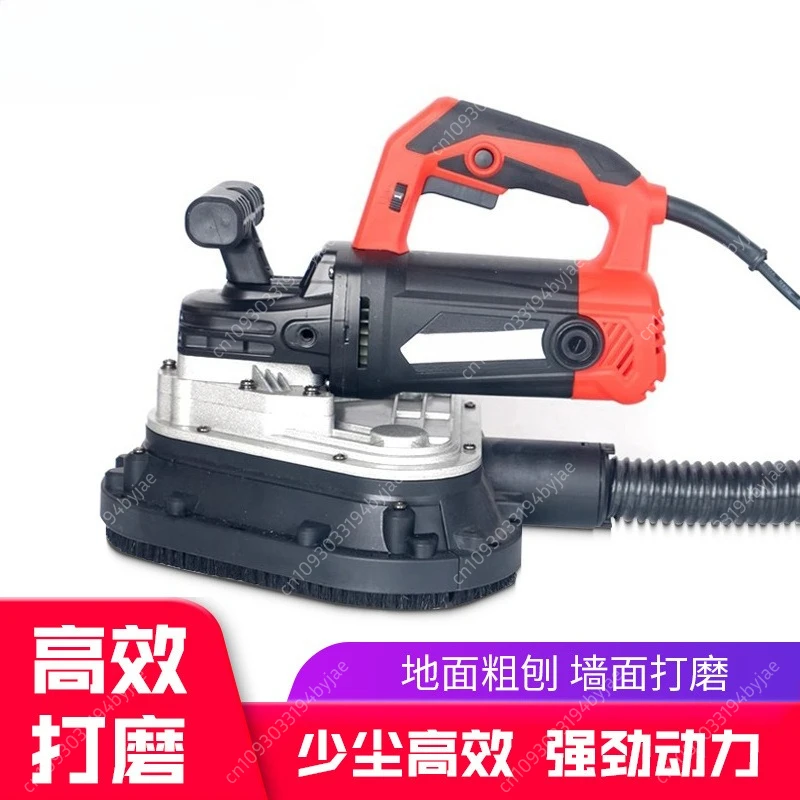 

Small Portable Concrete Grinder Industrial Floor Wall Polisher Hand Held Edge Grinding Polishing Machine 2450w 105mm