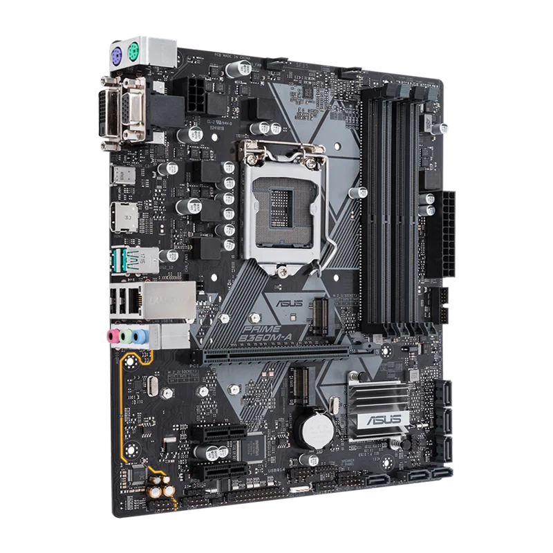 ASUS B360M-A الكمبيوتر المكتبي الأصلي B360 B360M DDR4 اللوحة الأم LGA 1151 i7/i5/i3 USB3.0 SATA3