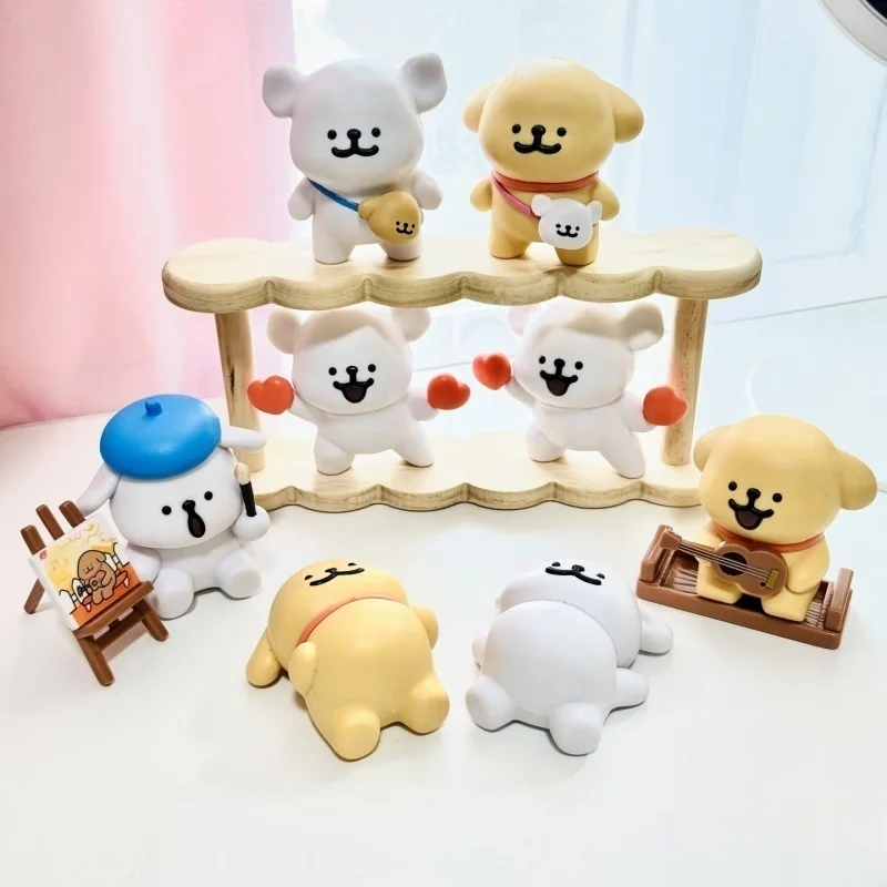 สายสัมพันธ์สุนัข สนุกกับการอยู่กับคุณ ‌ โมเดลของตกแต่งตั้งโต๊ะแบบกล่องสุ่ม ของสะสม ของขวัญสร้างสรรค์ ของเล่นวันเกิด