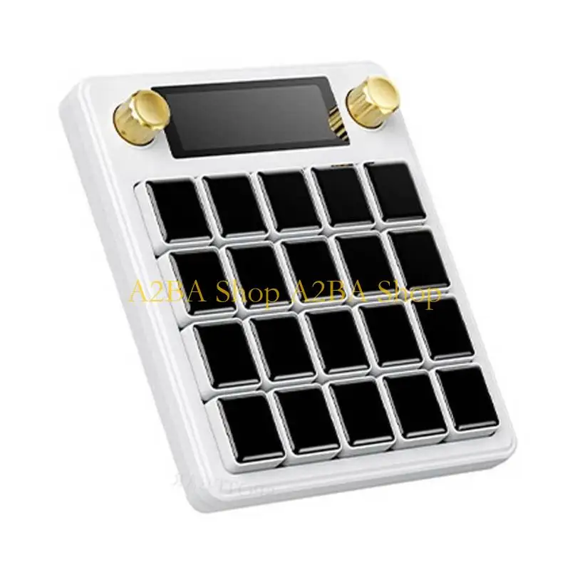 A2BA Computer AI Mechanical Voice Keyboard 0.85inch LCD Screen Customize with 2.8inch Secondary Screen Keyboard