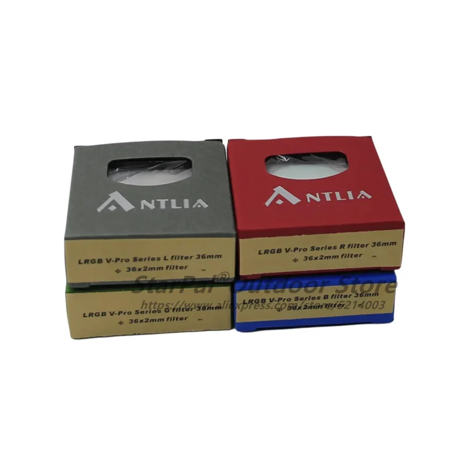 Antlia 36mm LRGB V-series Astronomy Imaging Filter Set- Unmounted