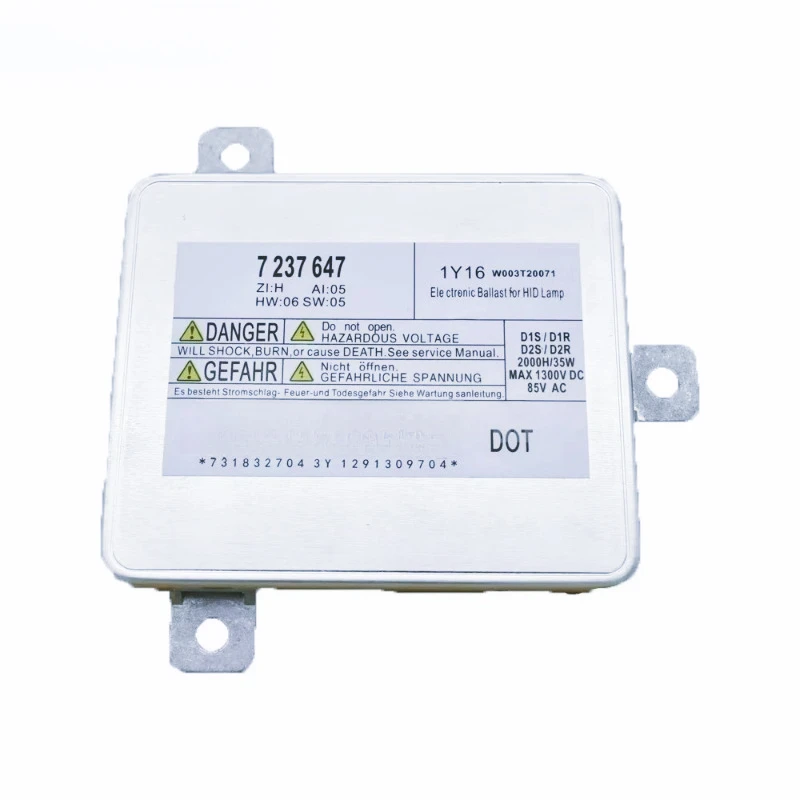 ZF=-S UNIDAD l módulo  control  balastos  faros  xenón HID D1/D3  12V 35W 63117237647   Para BMW Serie X1 2009-2012