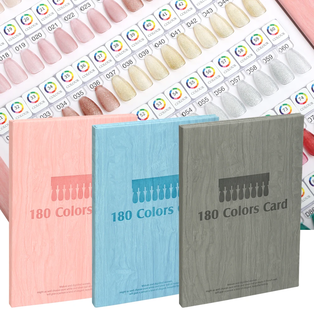 new-180-color-magnetic-nail-display-book-removable-fake-nails-numbered-stickers-easy-color-testing-nail-color-card-nail-supplies