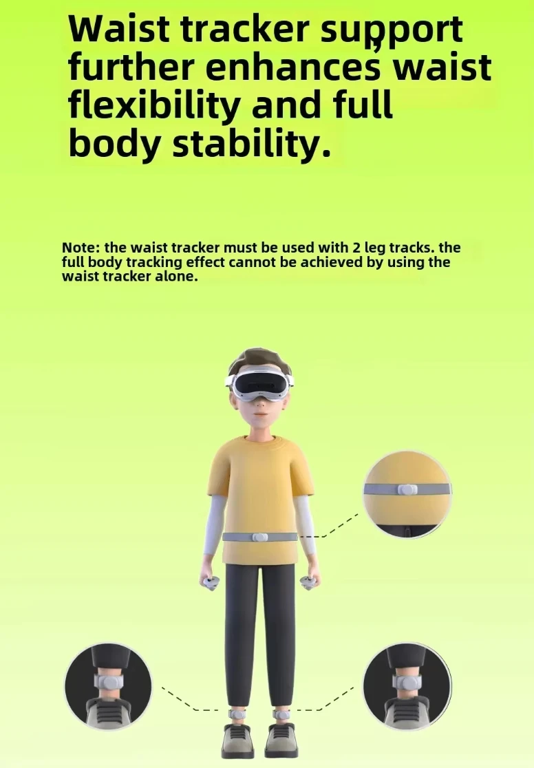 New PICO Motion Tracker 2nd Gen, Waist Tracker, For PICO 4 Ultra