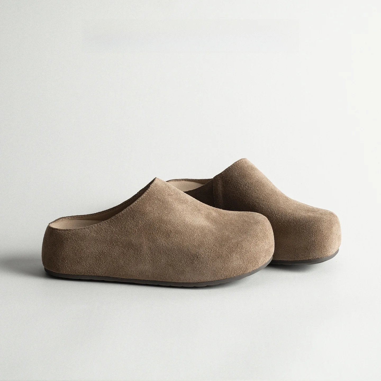 casual-thick-bottom-inner-heightening-genuine-leather-women's-spring-season-versatile-slip-on-head-cover-half-sli