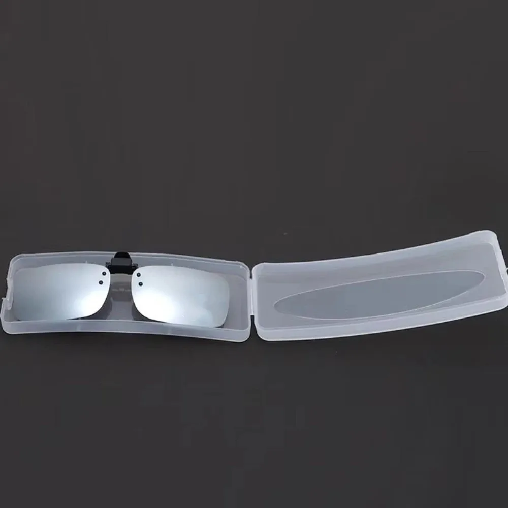 

Portable Transparent Glasses Case Hard Plastic Frosted Glasses Storage Eyeglasses Case Men Women