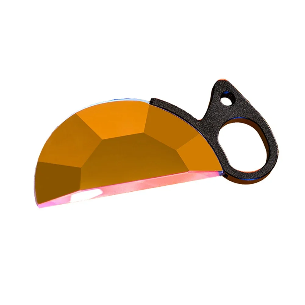 

Special Effects 79mm Camera Lens Filter with Optical Glass Semicircle Kaleidoscope Handheld for Enhanced Imagery