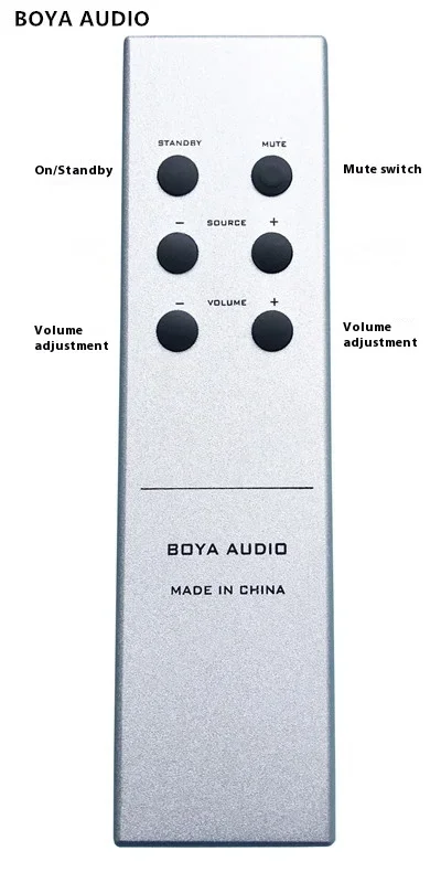 BOYA Audio Music Fax Bile Preamp MP500 Bile 6922 Ламповый усилитель мощности Hi-Fi Fever Сбалансированный желчный предусилитель с дистанционным управлением