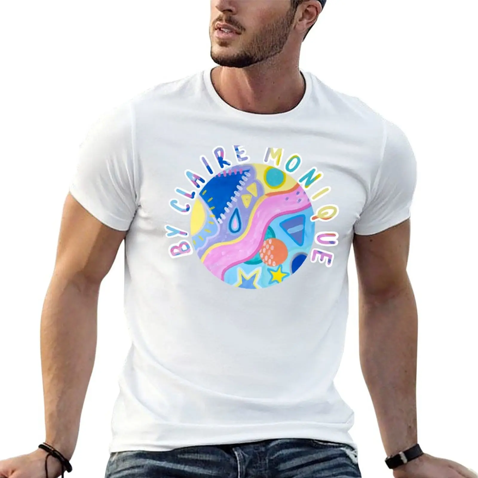 Camiseta de algodón negra lisa para hombre de Claire Monique, paquete de camisetas para hombre, camiseta lisa para hombre