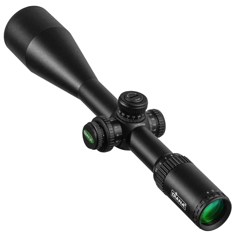 High-quality 5.5-22X56 SFIR FFP close-range focus telescope, red dot illuminated sight, optical telescope view 2