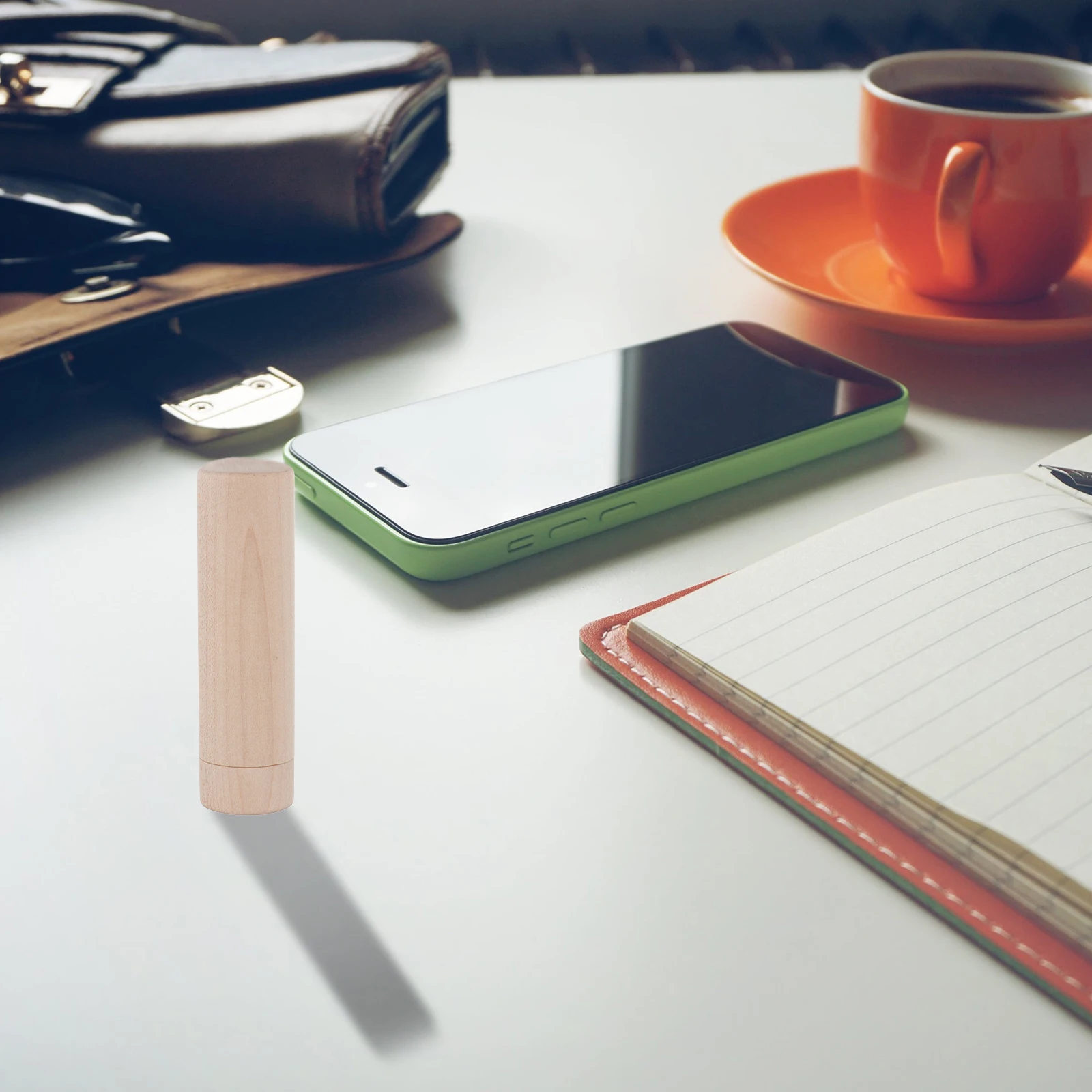 

1Pcs Essential Oil Inhaling Stick Rust-Proof Wooden Scent Inhaler Portable Fragrance Tube for Continuous Aroma Therapy Anytime