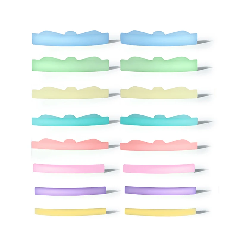 Silicone Eyelash Perming Pad, cílios Perming Curler, reutilizáveis Lash Shield Pads, Lasting Eyelash Makeup Tools