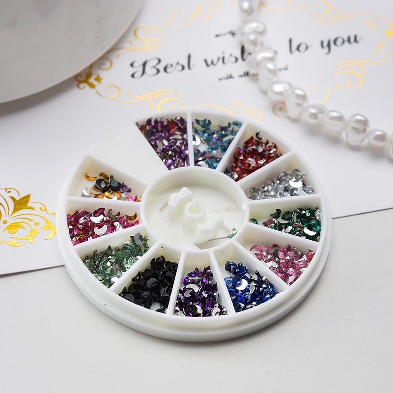 بريق حجر الراين مسمار أجزاء 3D مسمار الفن كريستال الأحجار الكريمة خرز للمجوهرات مسمار سحر مانيكير زينة اكسسوارات مستلزمات الأظافر