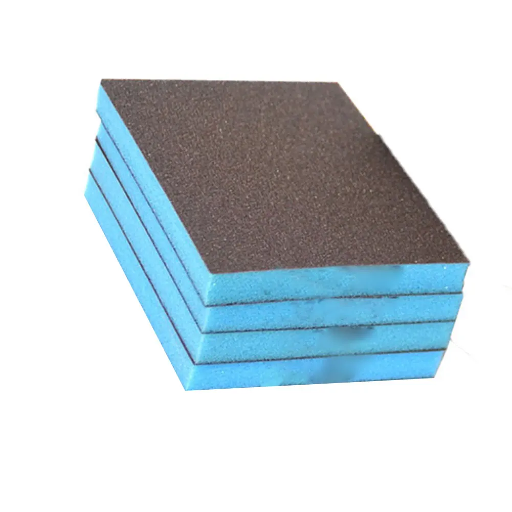 Brown Wet Dry Sandpaper Economical Reusable Sandpaper Pads Reusable Sanding Pads Soft Internal Structure Washable Sandpaper