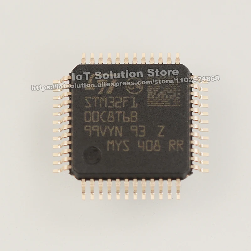 LQFP-48 7x7x1.4mm STM32F100C8T6BTR