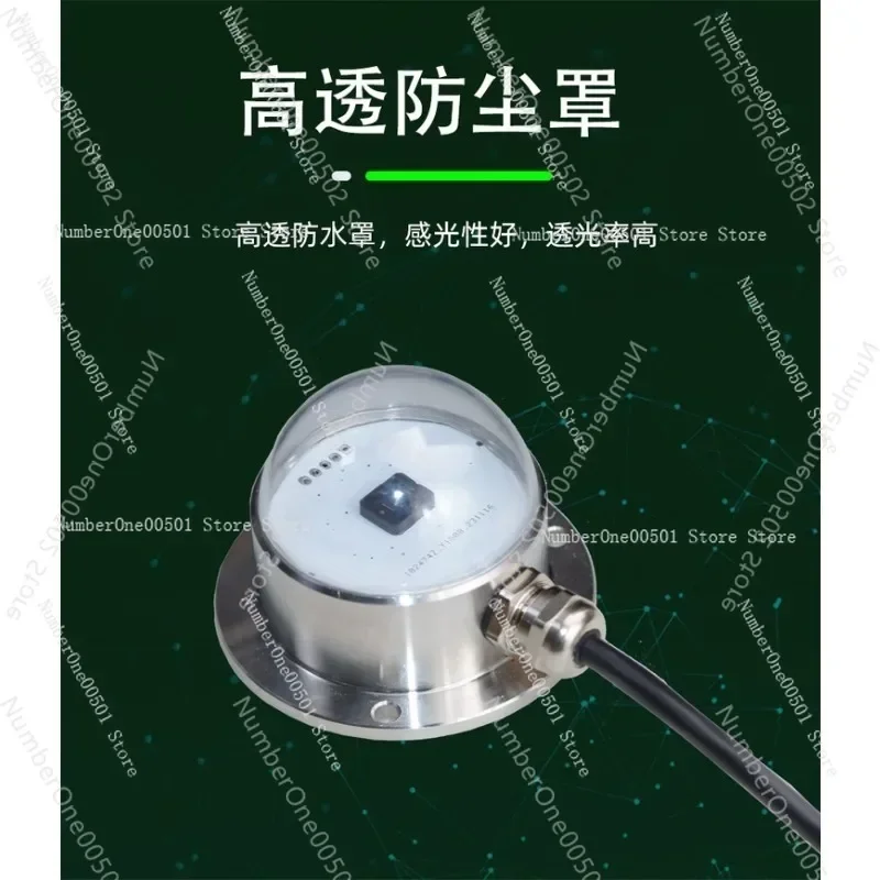 مقياس البيرانومتر الشمسي، مستشعر الإشعاع الإجمالي، مسجل مدة أشعة الشمس الخارجية لنظام محطة الطقس الكهروضوئي #6