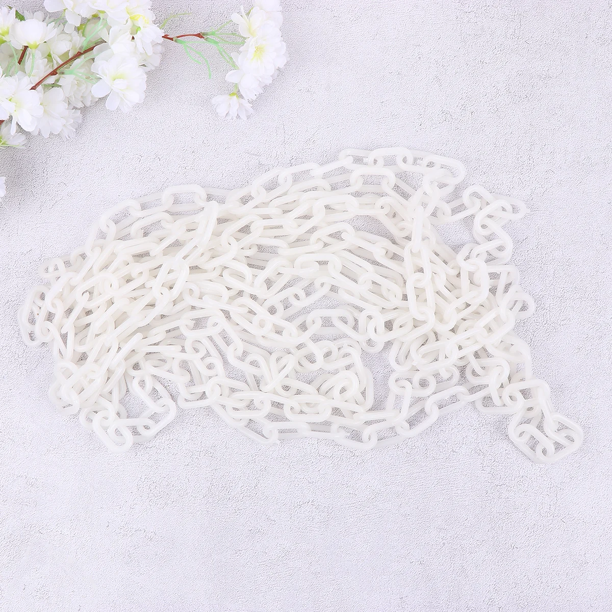 1 لفة 6 متر البلاستيك السلامة الأشعة فوق البنفسجية مقاومة حزام حاجز أبيض لموقع البناء المرآب الحشد التحكم المرور المتراس البلاستيك