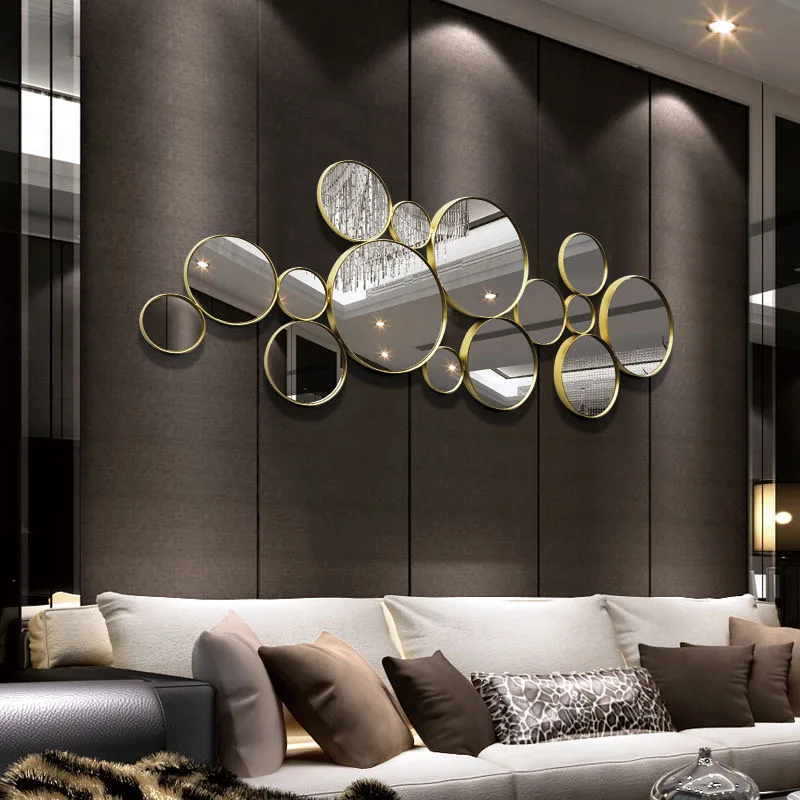 120X50cm New Dropshipping Products 2024 Large Wall Bedroom Makeup Mirrors Bathroom Home Decor Luxury Art Frame House Decoration