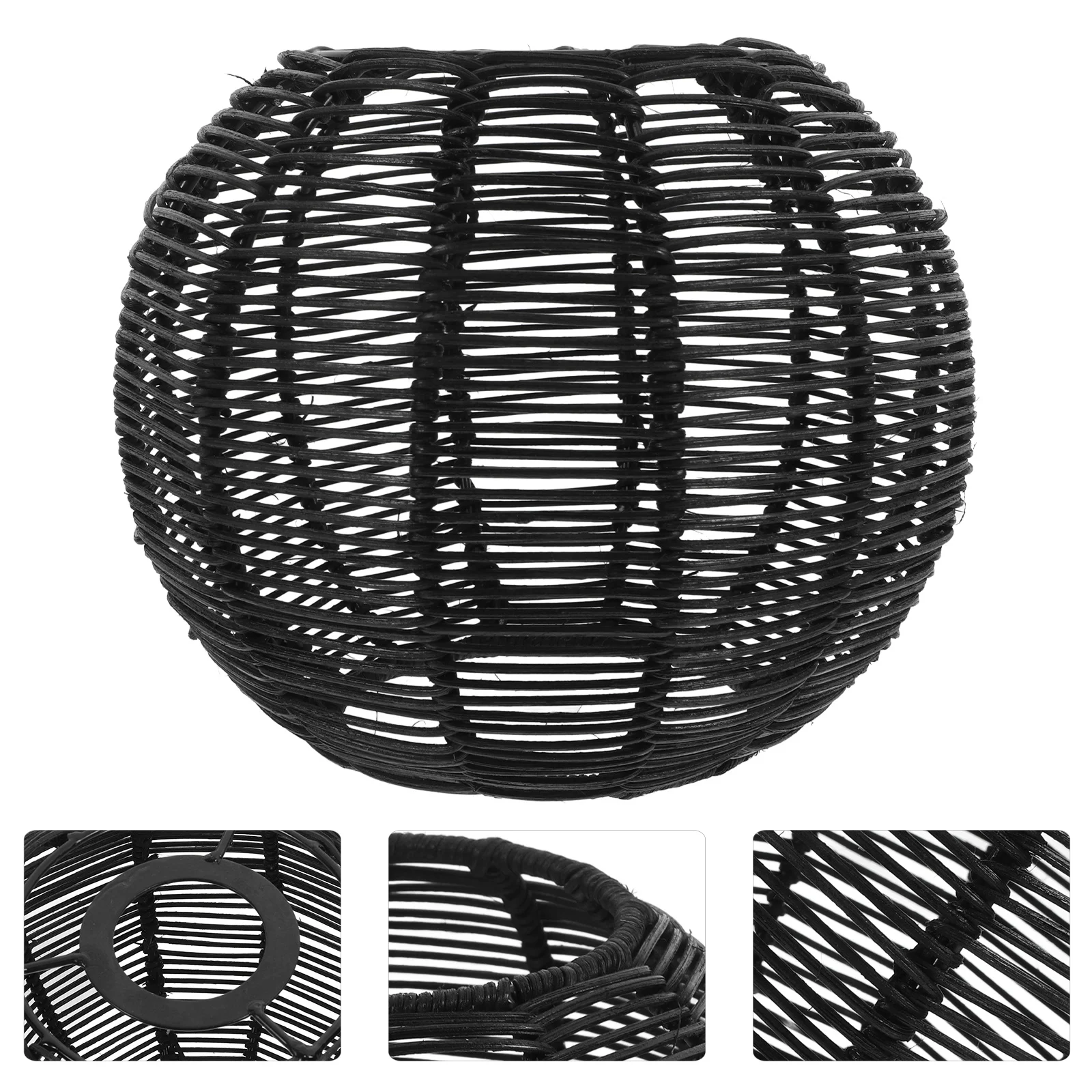 

Подвесной светильник из ротанга, винтажный японский тканый абажур в стиле дзен, потолочная корзина для столовой, абажур в стиле бохо, лампа