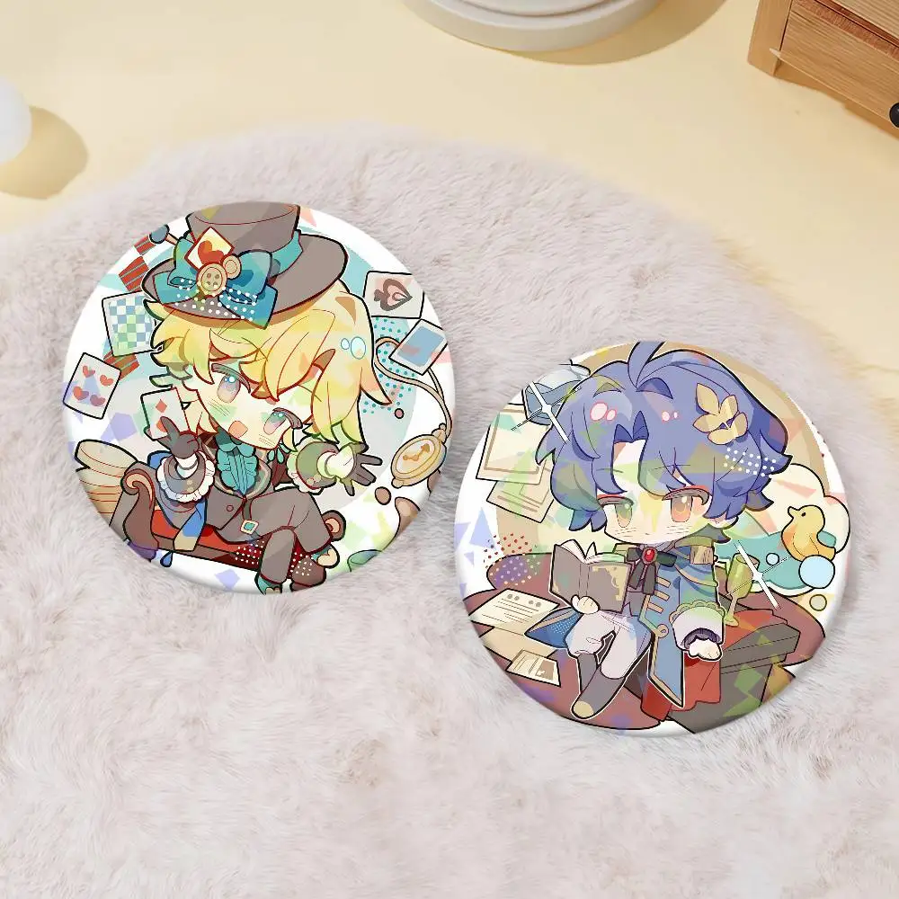 Hot Game Honkai Star Rai Enamel Pin Clothing Bag Accessories Brooch Cartoon Science Fiction Badge Gift