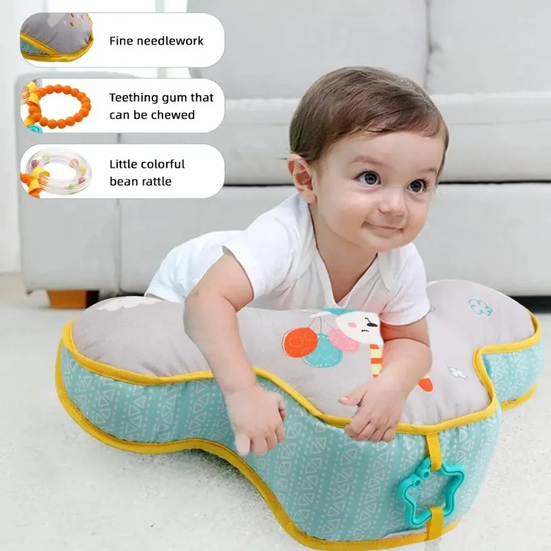 Baby Kissen Bauch Zeit Spielzeug Liegen Kissen Hohe Kontrast Baby Sensorischen Spielzeug Doppelseitige Kissen Training Geschenke Geburtstag Head-up