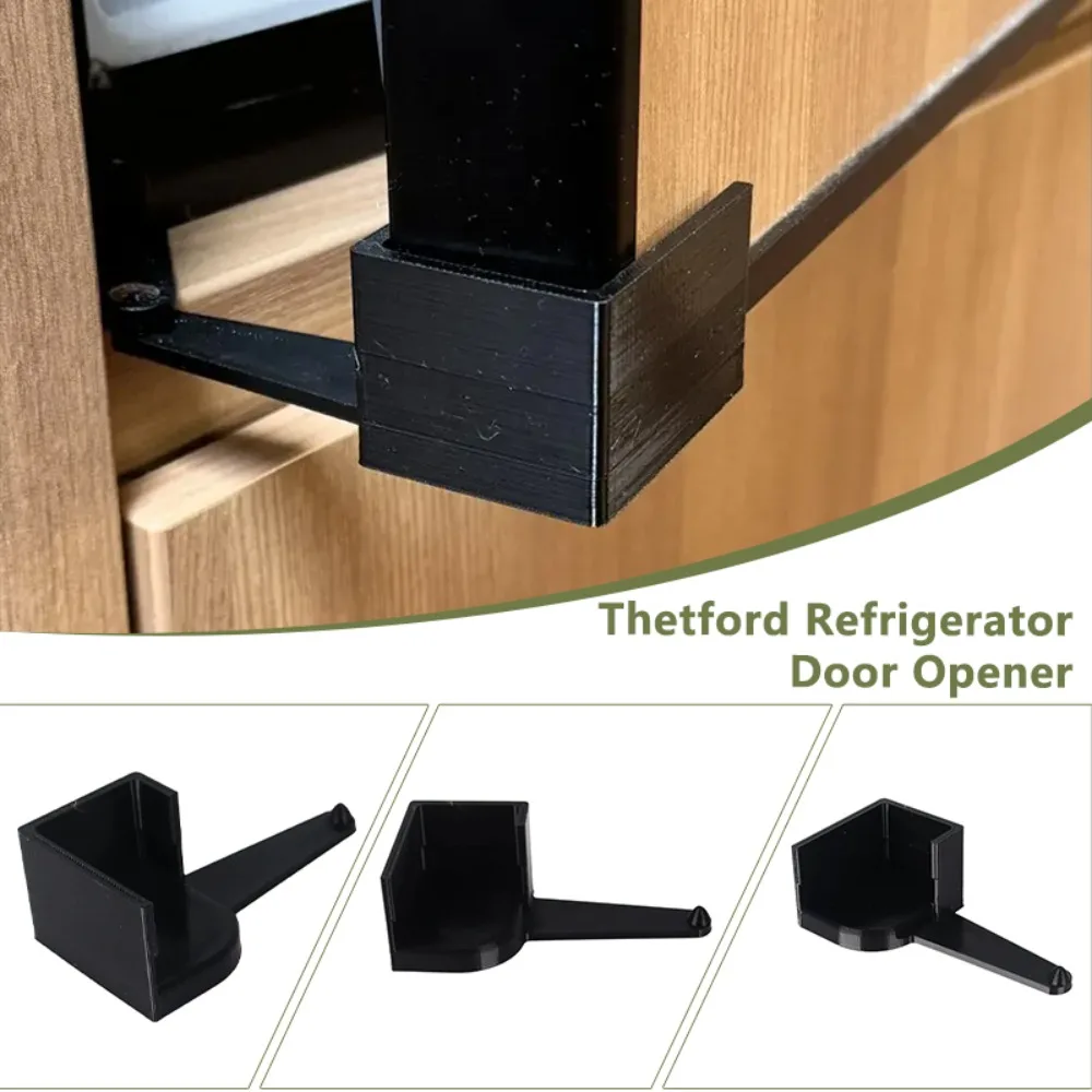 1Pcs Motorhome Refrigerator Door Opener Motorhome Freezer Door Stop Refrigerator Door Opener With Clip Style Body
