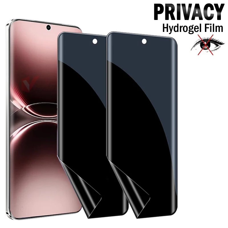 

1-2 шт. противошпионская гидрогелевая пленка для Vivo X200 X100 Ultra X100S X90S X70 X80 X90 Pro + защитные пленки для экрана от царапин