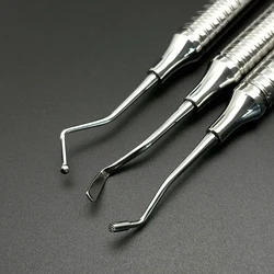 1PCS Dental Resin Composite Filling Instrument Double Ends Stainless Steel Toolsinstrument Filler Spatula Products
