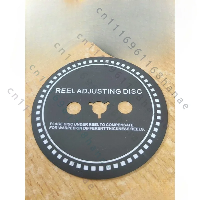 Reel Table Spacer Shim For Open‑Reel Tape Deck 90mm OD 0.9mm Fit 3‑Prong Hub & Smooth Spindle Alignment Part