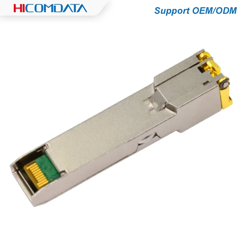 Imagem -04 - Módulo Transceptor de Fibra Óptica Ftth Compatível com Cisco Interruptor Mikrotik 10gb Sfp para Rj45 30m 80m