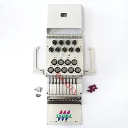 Tajima Embroidery Machine 9 Needles 9 Colors Full Set Bottom Thread Alarm System Upgrade With Electronic Board For Model TMFD