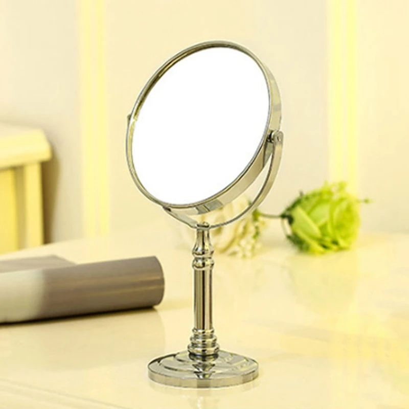 1Piece Tabletop Mount Vanity Round Mirror Desktop Makeup Mirror Desktop Dressing Mirror