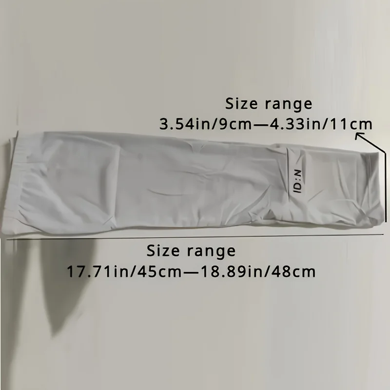 غطاء ذراع بارد للسيدات - واقي من الشمس مرن ومسامي، مناسب للأنشطة الخارجية والقيادة وركوب الدراجات بتصميم فضفاض #3