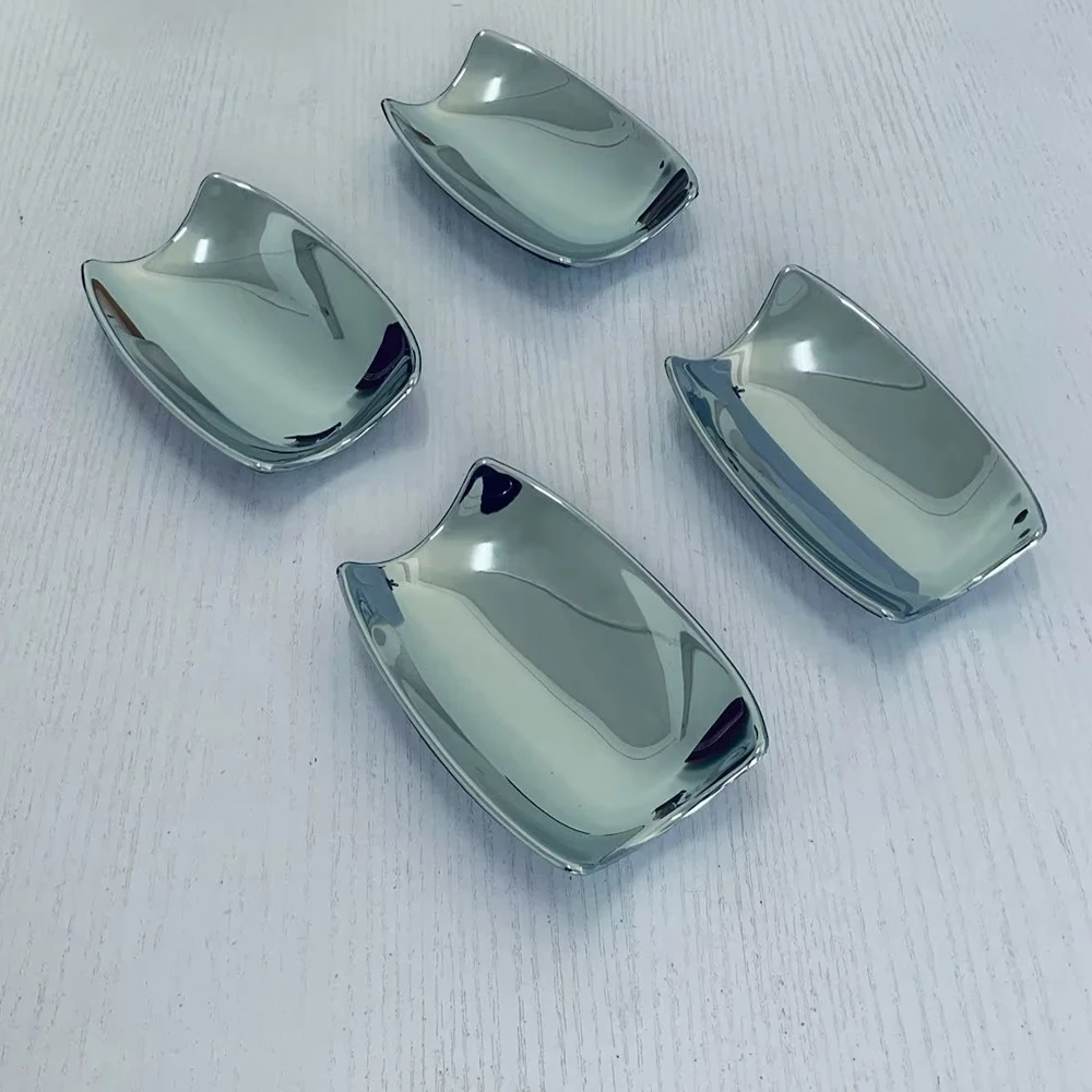 For Mitsubishi outlander 2022 2023 ABS Carbon Door Handle Bowl Cover Trim Decoration Sticker Exterior Accessories Car Styling