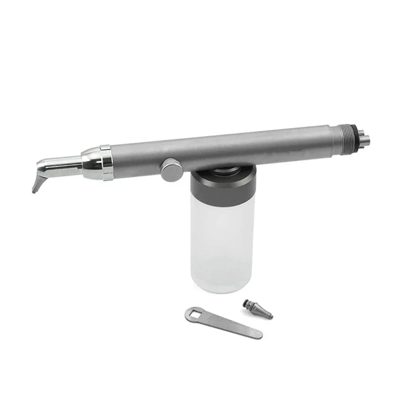 Den-tal อลูมิเนียมออกไซด์ Microblaster เครื่องขัดอากาศ Sandblasting Sandblaster 2/4 รู