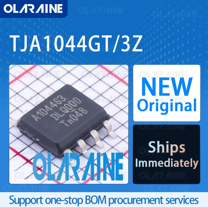 

5/10/100Pcs TJA1044GT/3Z CAN interface integrated circuits RoHS SOIC-8 Data rate 5 Mb/s Voltage 5.5 V