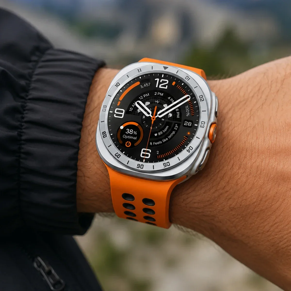 Gehärtetes Glas + Hülle für Samsung Galaxy Watch Ultra 2, vollständige PC-Stoßfängerabdeckung, Displayschutzfolie für Galaxy Watch9 Ultra2 Zubehör – Detail 4