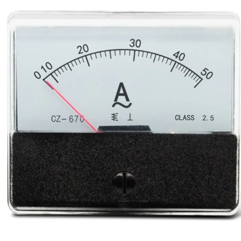 Instrument, Pointer Excitation AC Ammeter CZ-670-A 0-5A 50A 500A 5000A