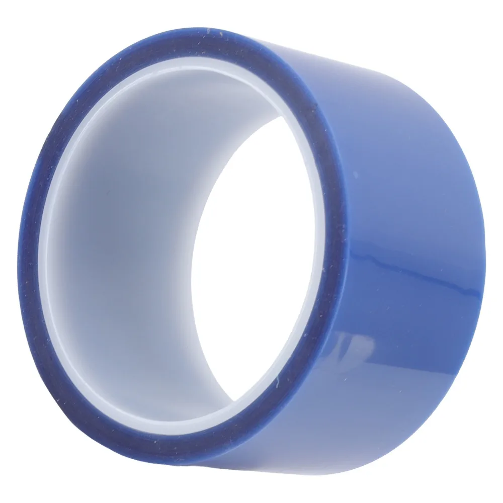 2pcs Durable 108ft Length Heat Proof Tape Blue No Residue High Temperature Tape Insulation Tape For Heat Transfer