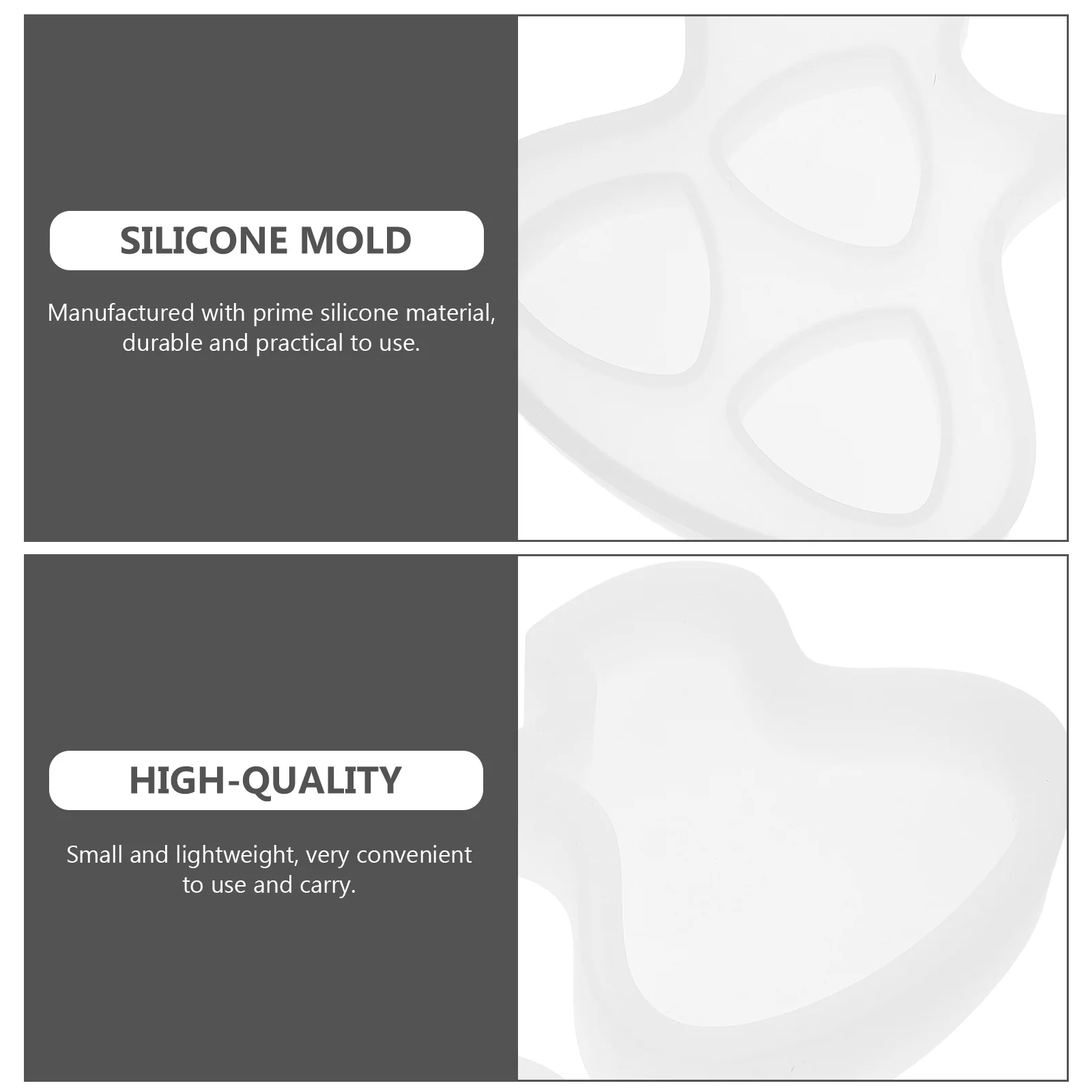 

2pcs Guitar Picks Molds Silicone Owl Style Resin Pick Mold Storage Box Easy Demold Lightweight Practical Gift
