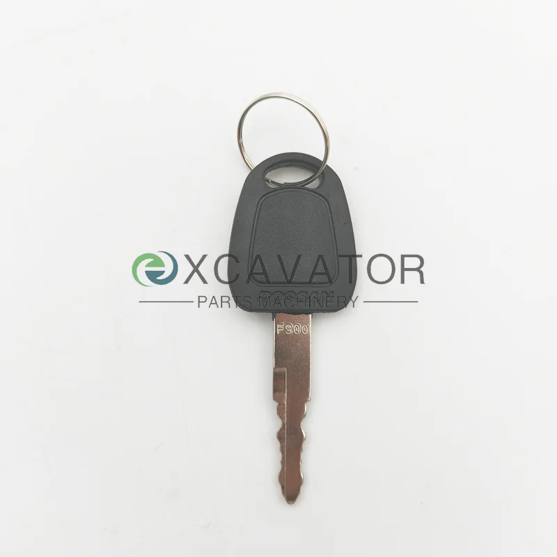 1 PCS F900 Key For Deawoo Doosan Bobcat Terex Excavator Heavy Equipment Ignition Start Switch Door Lock Fit E80