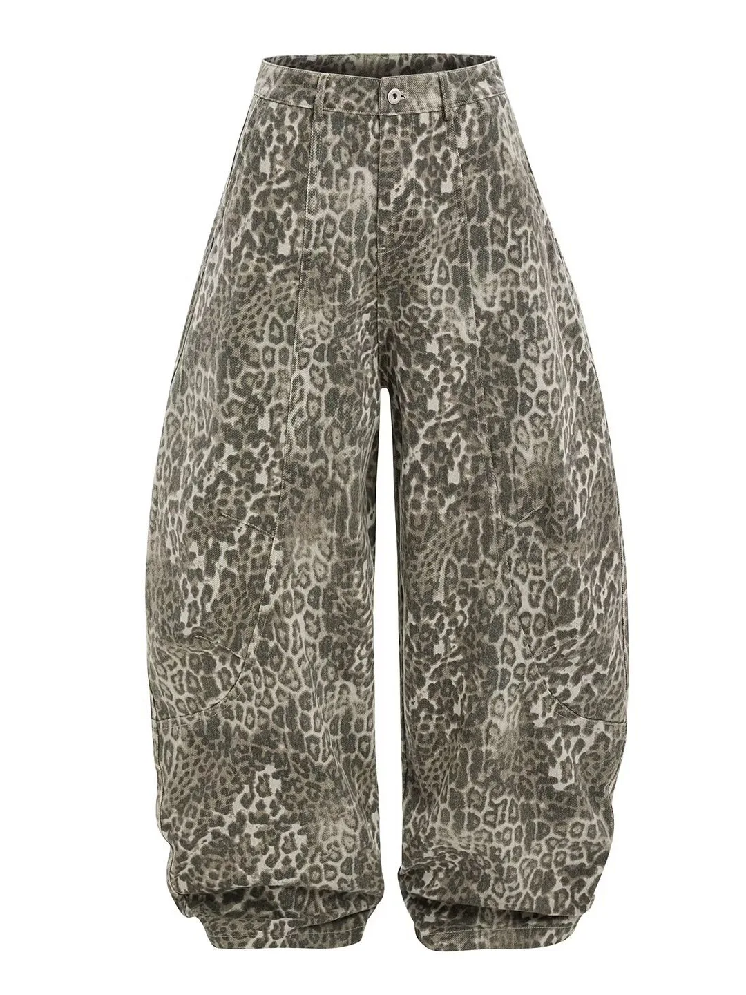 

Широкие свободные мужские мешковатые джинсы унисекс для женщин, леопардовые джинсовые прямые брюки, оригинальные мужские джинсы, мягкие брюки, брендовая одежда